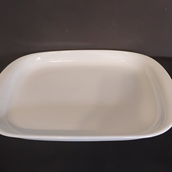 Arabia of Finland Large White Rectangular Porcelain Baking/Serving Dish MCM - Picture 2 of 4